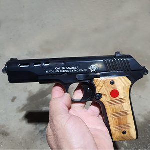 30 Bore Mauser 14 Shot Pistal